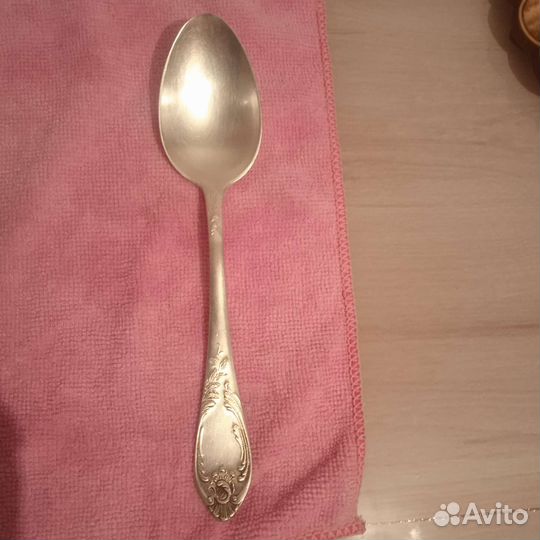 Серебро столовое: ложки, вилки