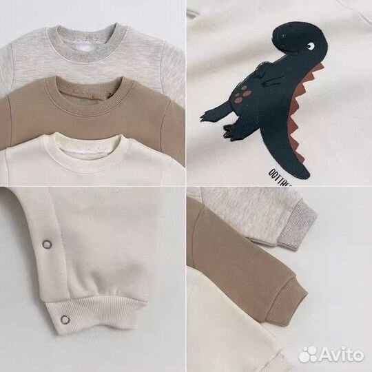 Комбинезон детский теплый 62- 104 см