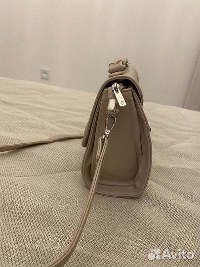 Сумка женская бежевая