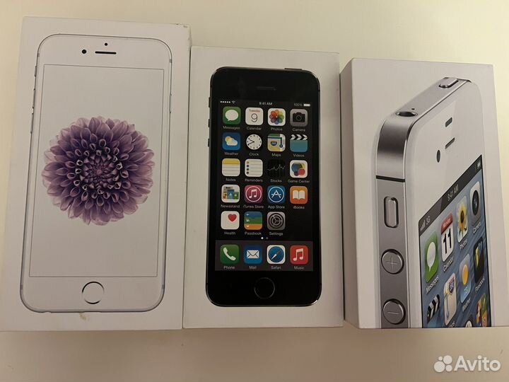Коробка от iPhone 4s, 5s,6