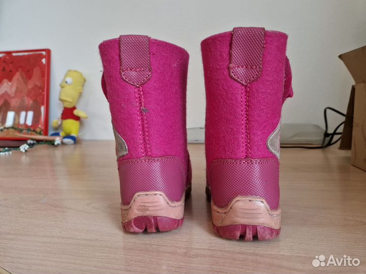 Валенки сапоги для девочки 24