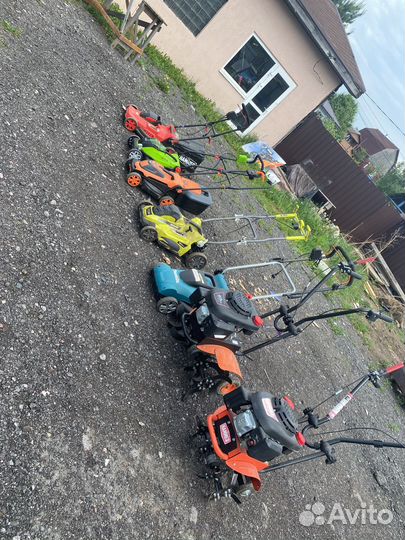 Аренда садовой техники,электроинструмента