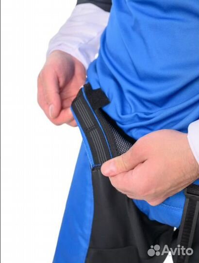 Мотоштаны Starks Phoenix (Синий/Черный, 34)