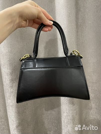 Сумка женская через плечо чёрная