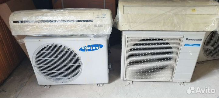 Кондиционеры Б/У сплит системы + монтаж