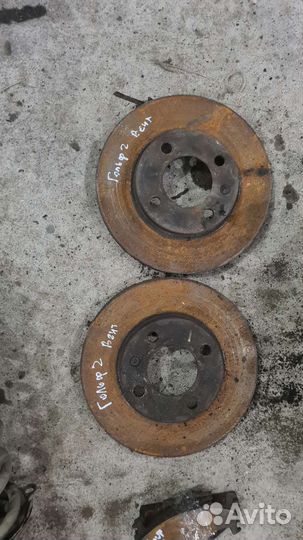 Вентилируемые тормоза на VW Golf 2