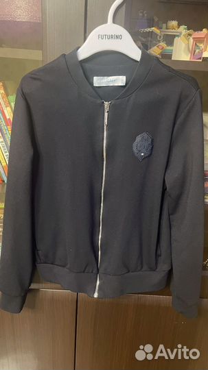 Бомбер для девочки 140