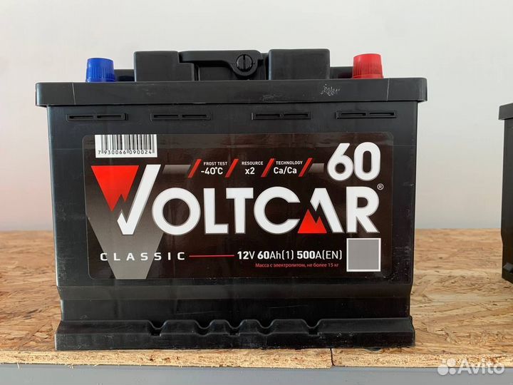 Аккумулятор Вольткар 60-ка