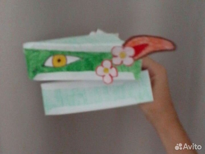 Бумажные драконы на руку