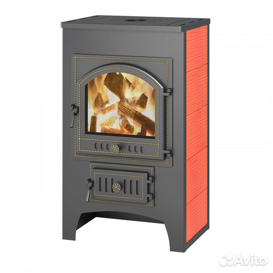 Печь-Камин везувий пк-01 (205) с плитой красн.12 к