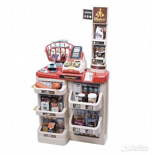Игровой набор супермаркет, новый
