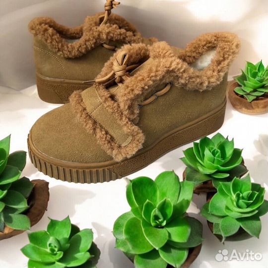 Ботинки на меху зима новые