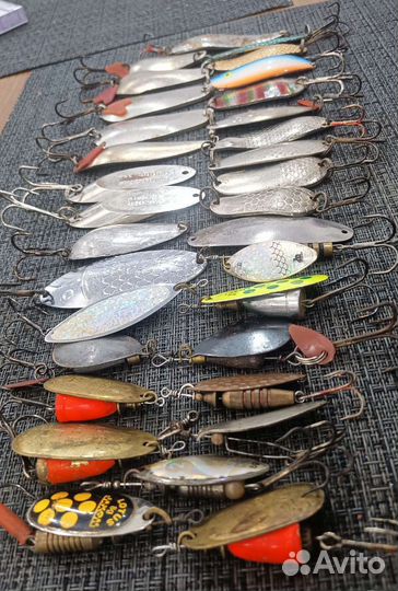 Блесны вертушки и колебалки