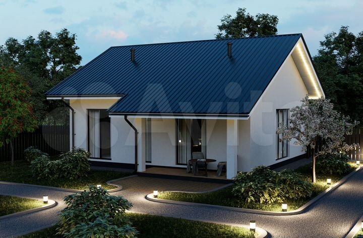 Дом 71 м² на участке 7 сот.