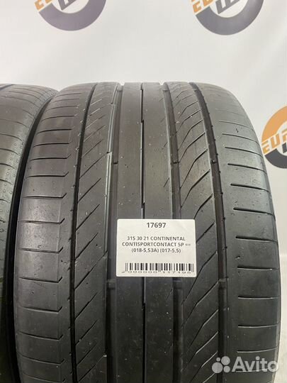 Continental ContiSportContact 5P 315/30 R21