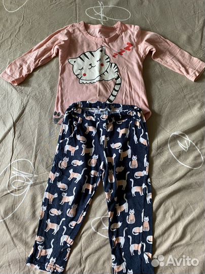 Пакет с вещами на девочку на 1-2 года