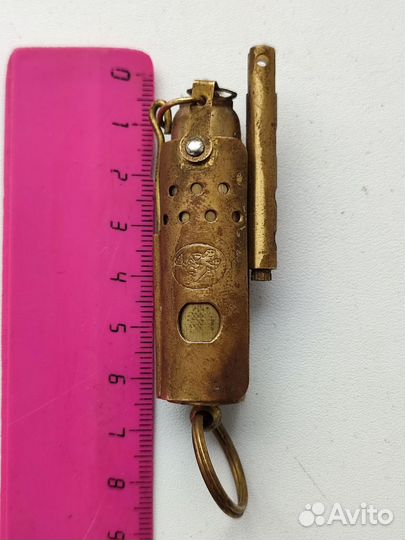 Старинная зажигалка бензиновая 1930-е гг