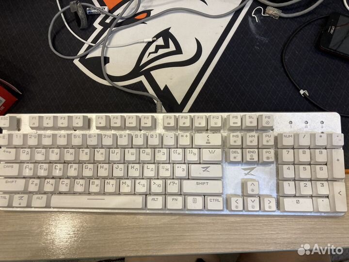 Клавиатура проводная ZET gaming Blade Kailh Red