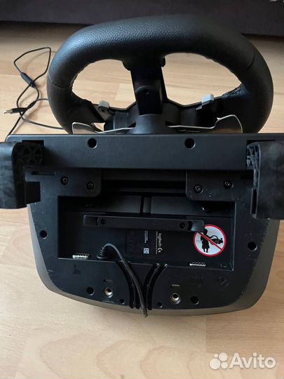 Руль Logitech G920 черный + ручник