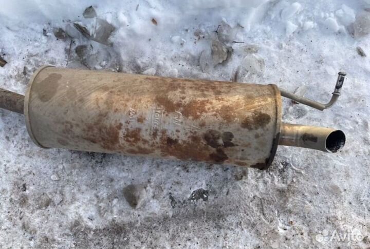 Глушитель Skoda Roomster,Fabia 1.4 BXW 2008