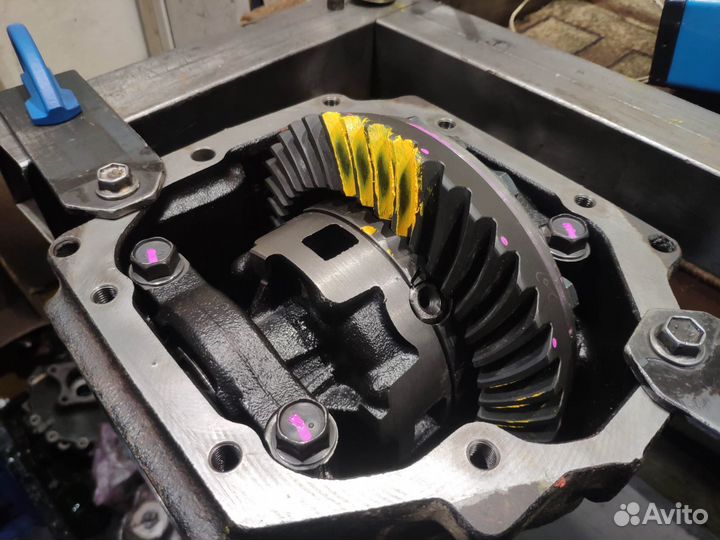 Передний редуктор 41:10 Toyota Land cruiser 100