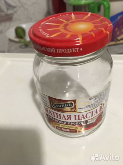 Баночки стеклянные разные