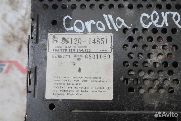 Магнитола Тойота Церес