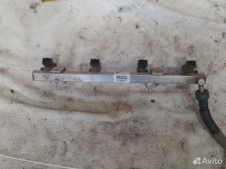 Топливная рампа с форсунками Lifan Solano 620