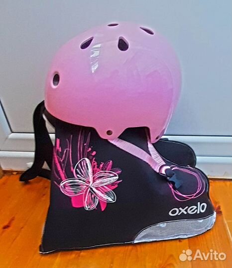 Роликовые коньки женские подростковые Декатлон