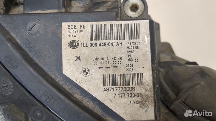 Фара (передняя) BMW 5 E60, 2008