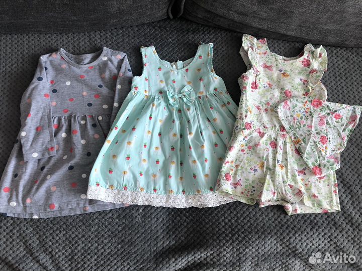 Пакет вещей на девочку 86
