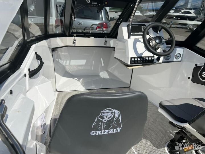 Катер grizzly 500 HT unimog+suzuki 90+прицеп