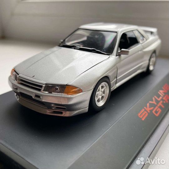Nissan Skyline GT-R R32 Nismo, Rosso, 1:43