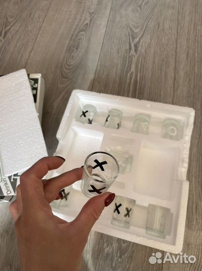 Набор рюмки крестики нолики