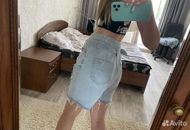 Шорты mom reserved