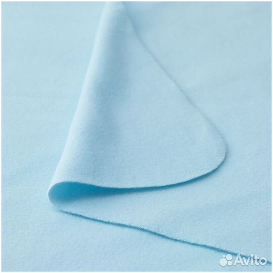 Плед Икеа Mandarinos 130 x 160 см голубой