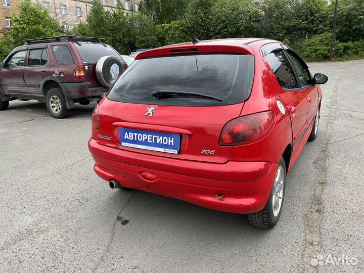 Peugeot 206 1.4 AT, 2007, 191 200 км