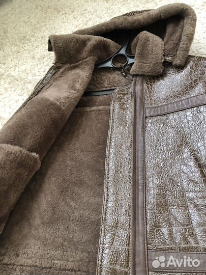 Дубленка натуральная кожа и мех