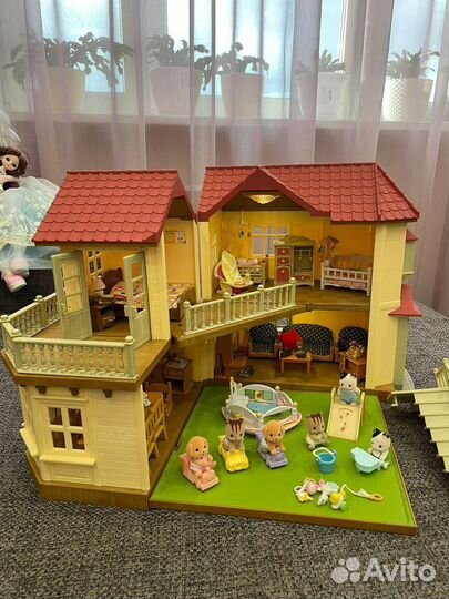 Sylvanian families дом со светом