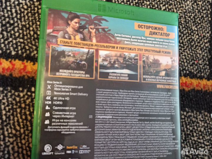 Игра для приставки xbox one far cry 6