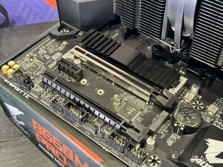 Комплект Ryzen 9 3900x Asus B550m Aorus