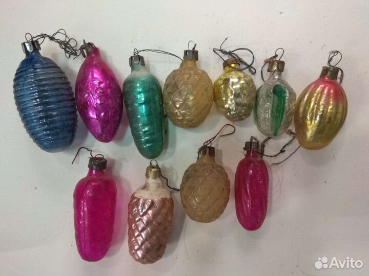 Елочные игрушки СССР