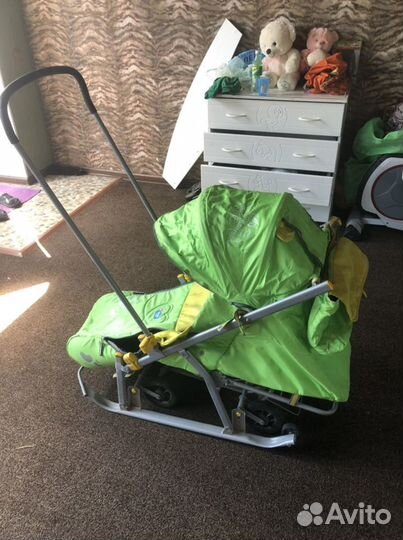 Коляска санки