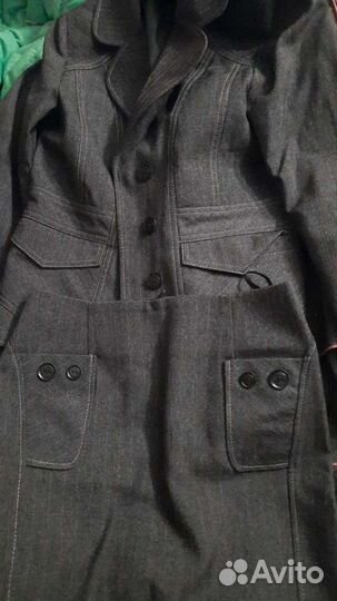 Школьная форма для девочки серая