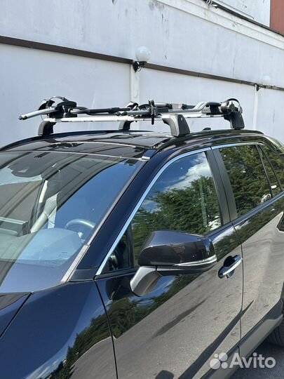 Поперечные рейлинги toyota rav4 и велобагажники
