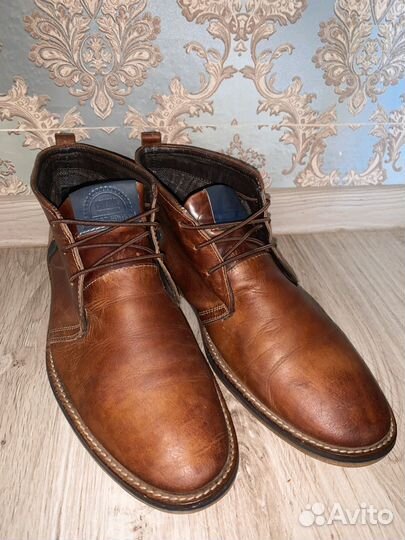 Ботинки кожа