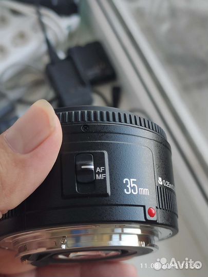 Объектив yongnuo 35mm f2.0 Canon обмен возможен