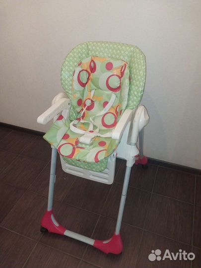 Стульчик для кормления chicco polly