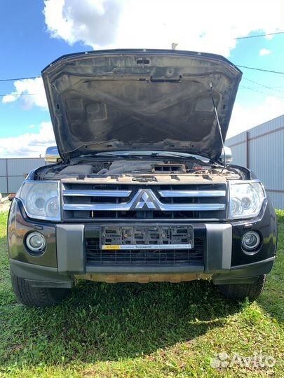 Ноускат nosecut mitsubishi pajero 4