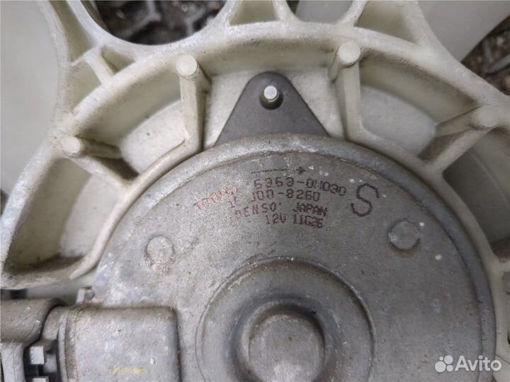 Вентилятор радиатора Toyota Yaris, 2006